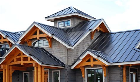 metal roof exterior design ideas